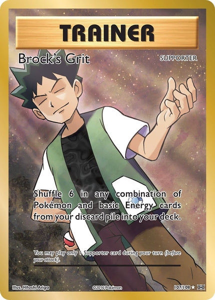 107/108 Brock's Grit (Full Art)